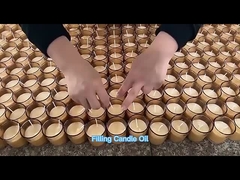 Aromatherapy Candle Production Process Video