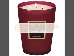 Luxitrea Scented Candles, Candles for Home Scented, Large Jar Aromatherapy Candles, Natural Soy Wax, 130 Hours Long Burning Candles Gift｜Source factory｜Customer label ｜Customer Logo